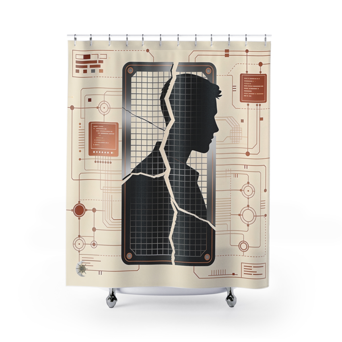 Original Art 789 Shower Curtain