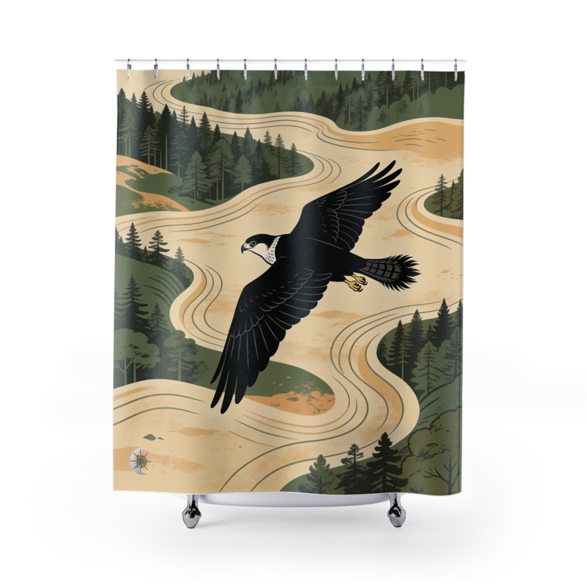Original Art 825 Shower Curtain