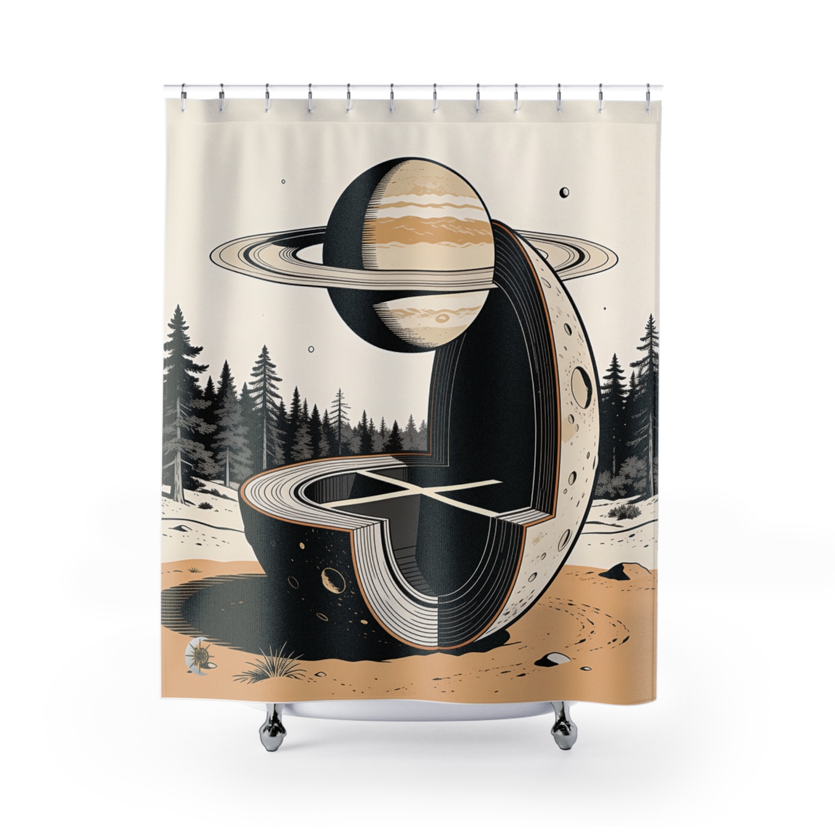 Original Art 830 Shower Curtain