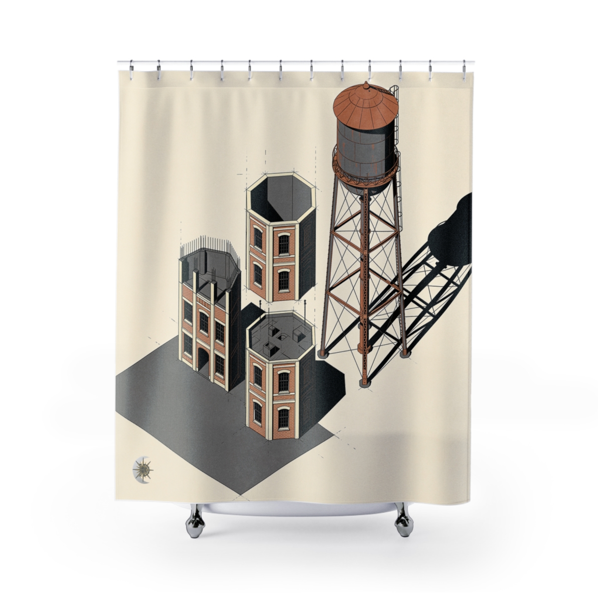 Original Art 836 Shower Curtain