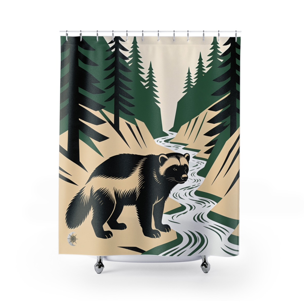 Original Art 838 Shower Curtain