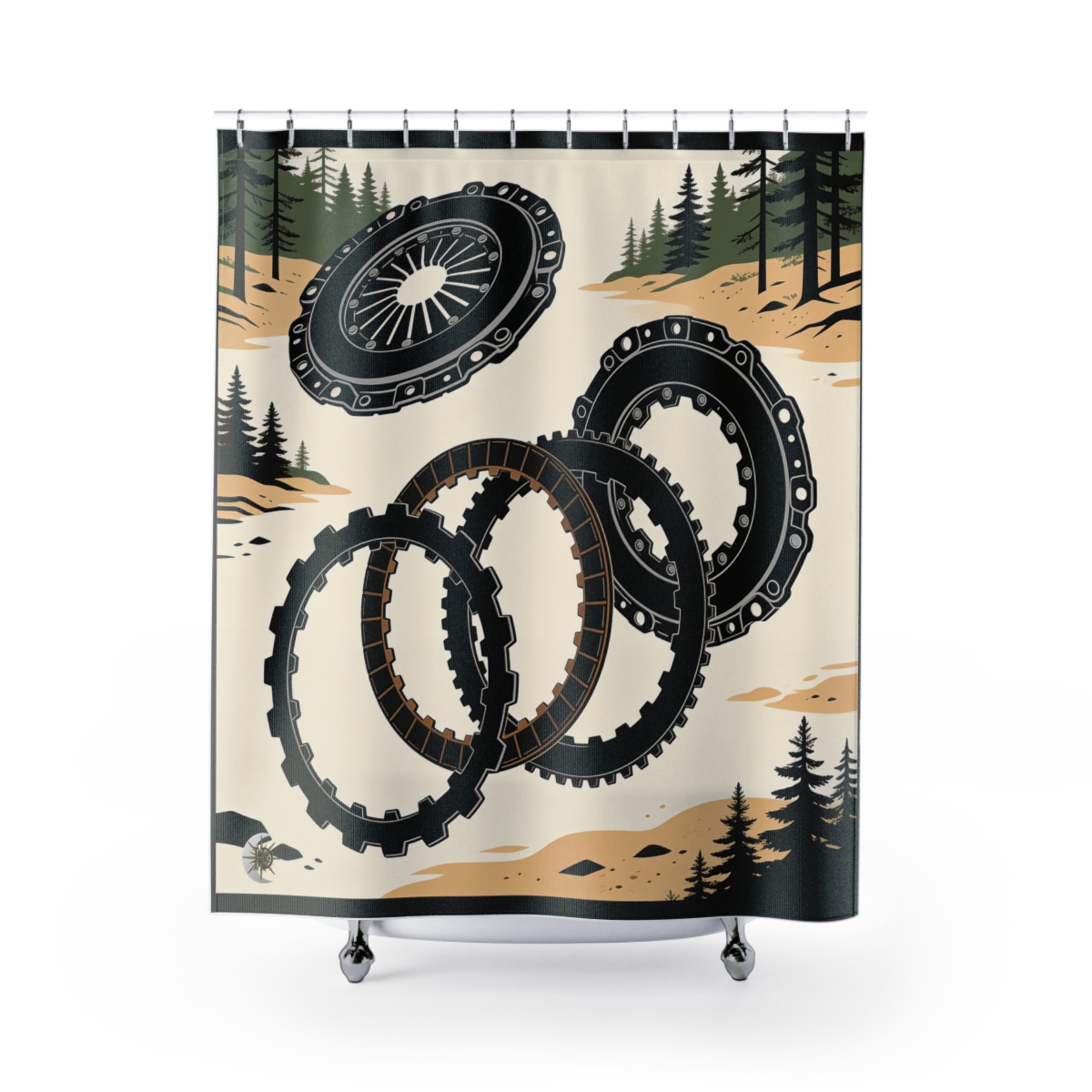 Original Art 864 Shower Curtain