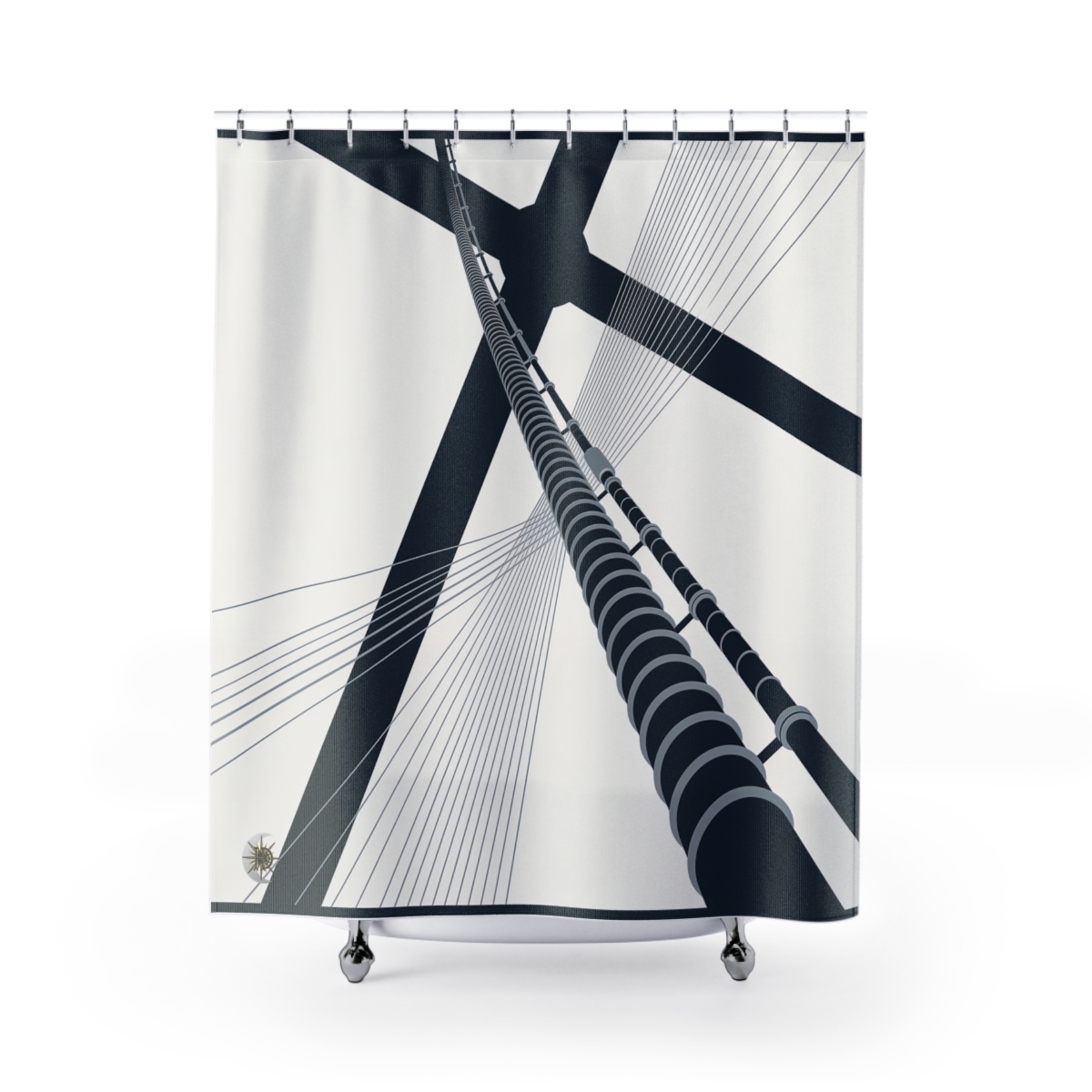 Original Art 869 Shower Curtain