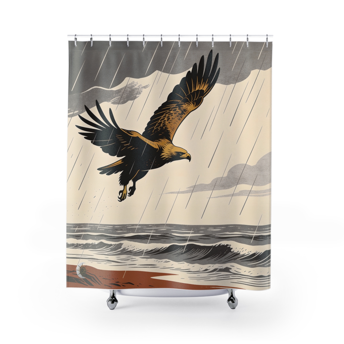 Original Art 876 Shower Curtain