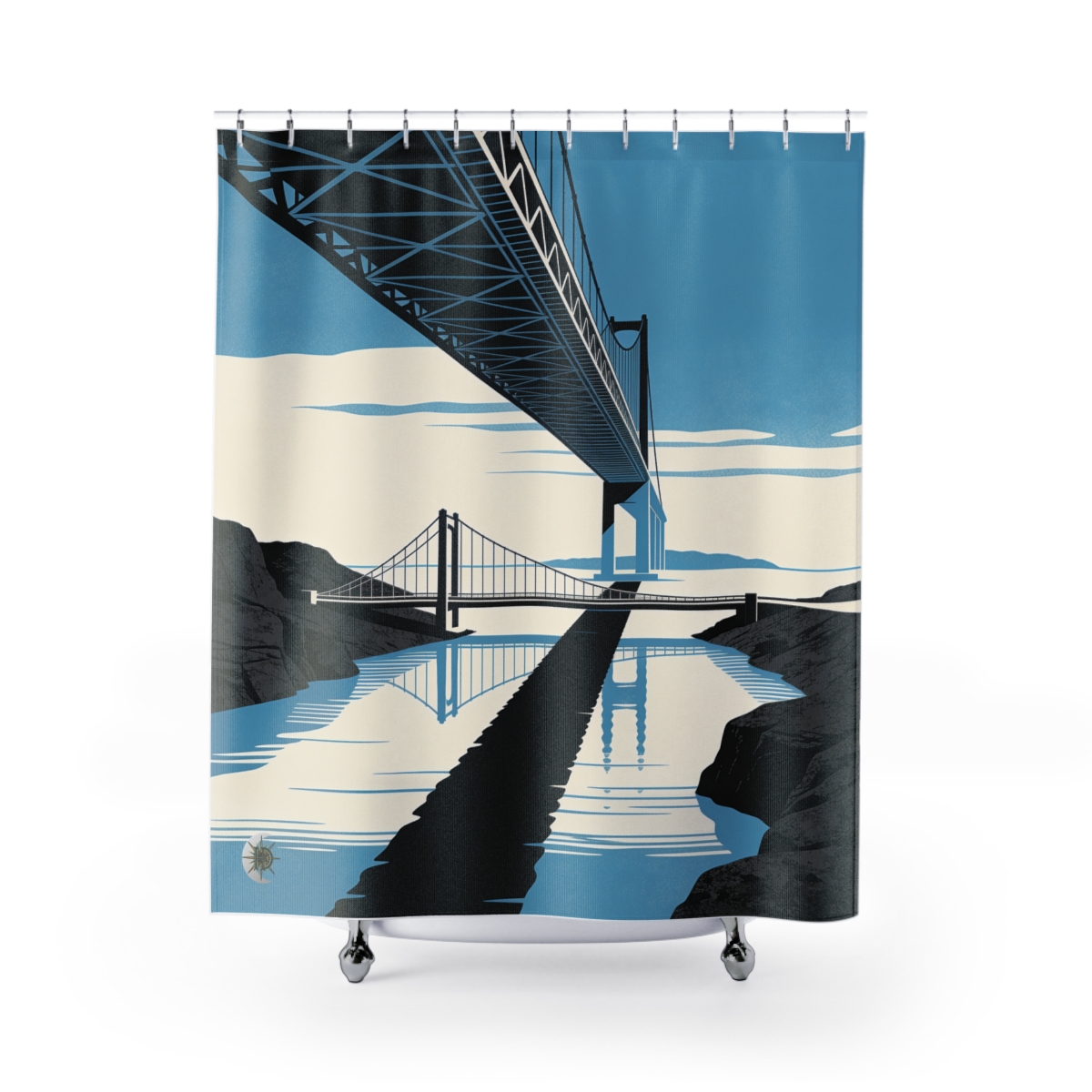Original Art 888 Shower Curtain