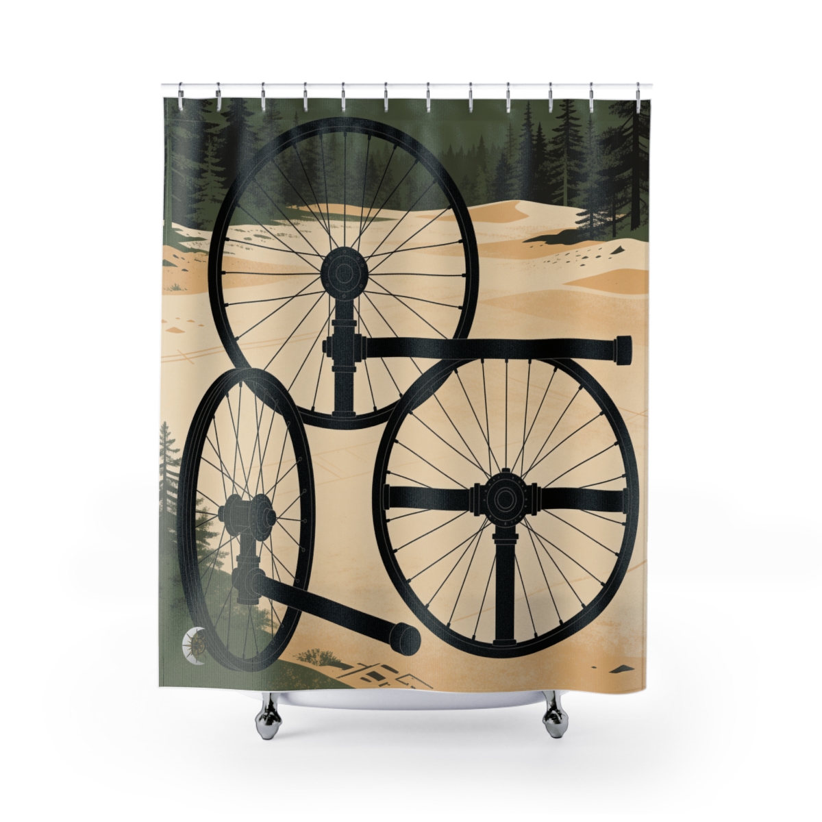 Original Art 894 Shower Curtain