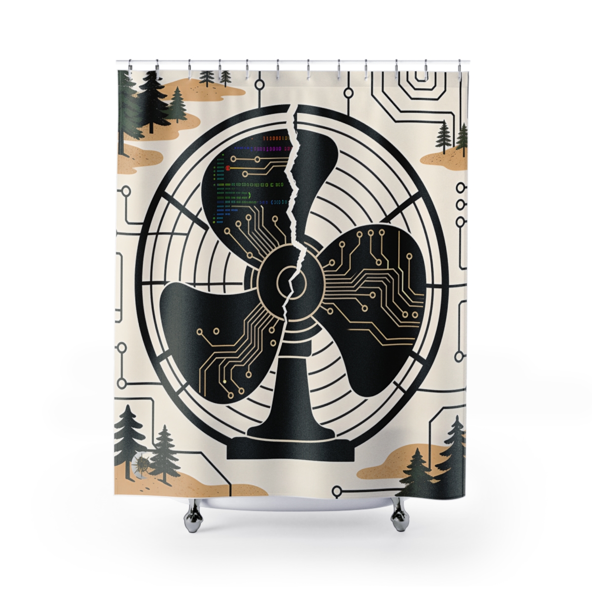Original Art 916 Shower Curtain