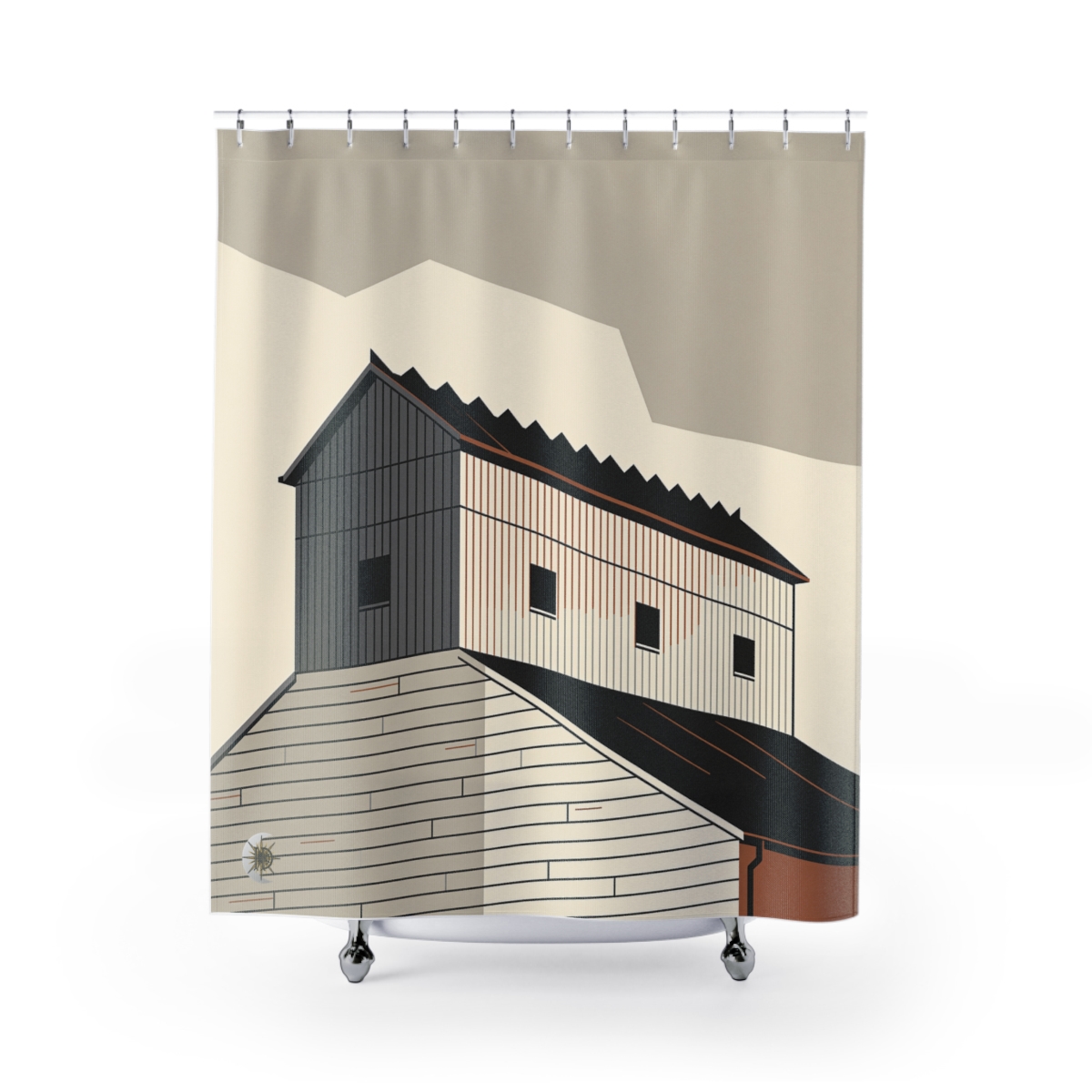 Original Art 949 Shower Curtain