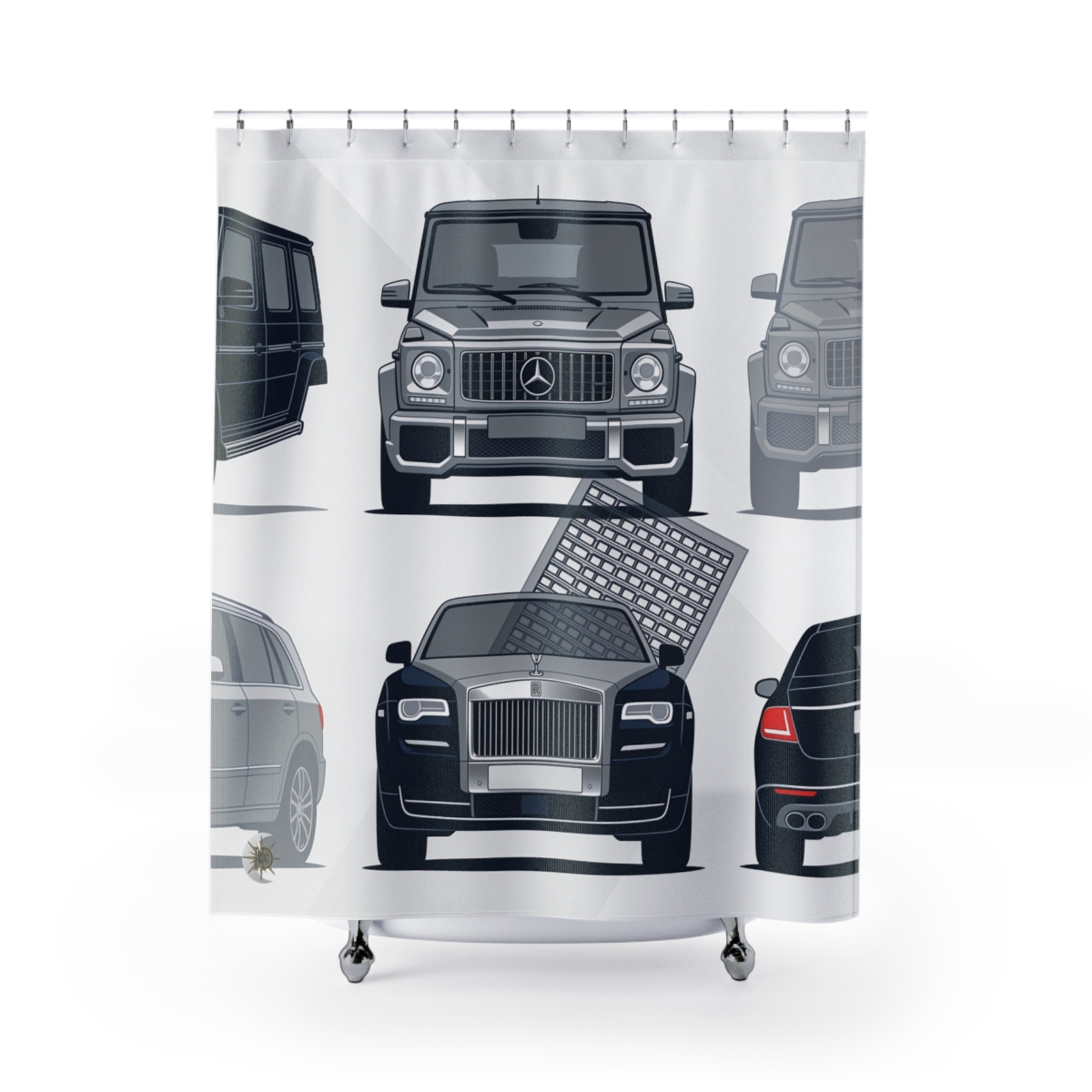 Original Art 587 Shower Curtain