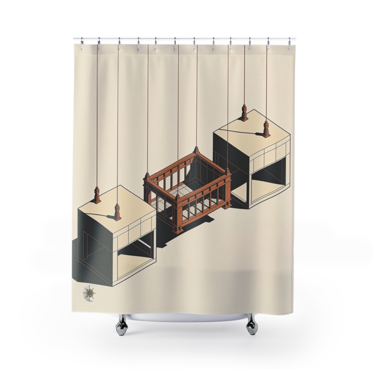 Original Art 631 Shower Curtain