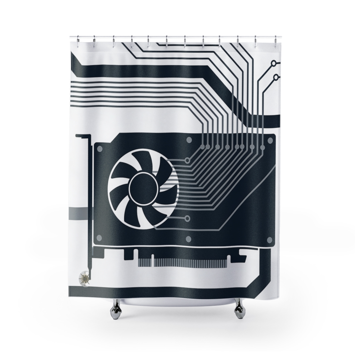 Original Art 663 Shower Curtain