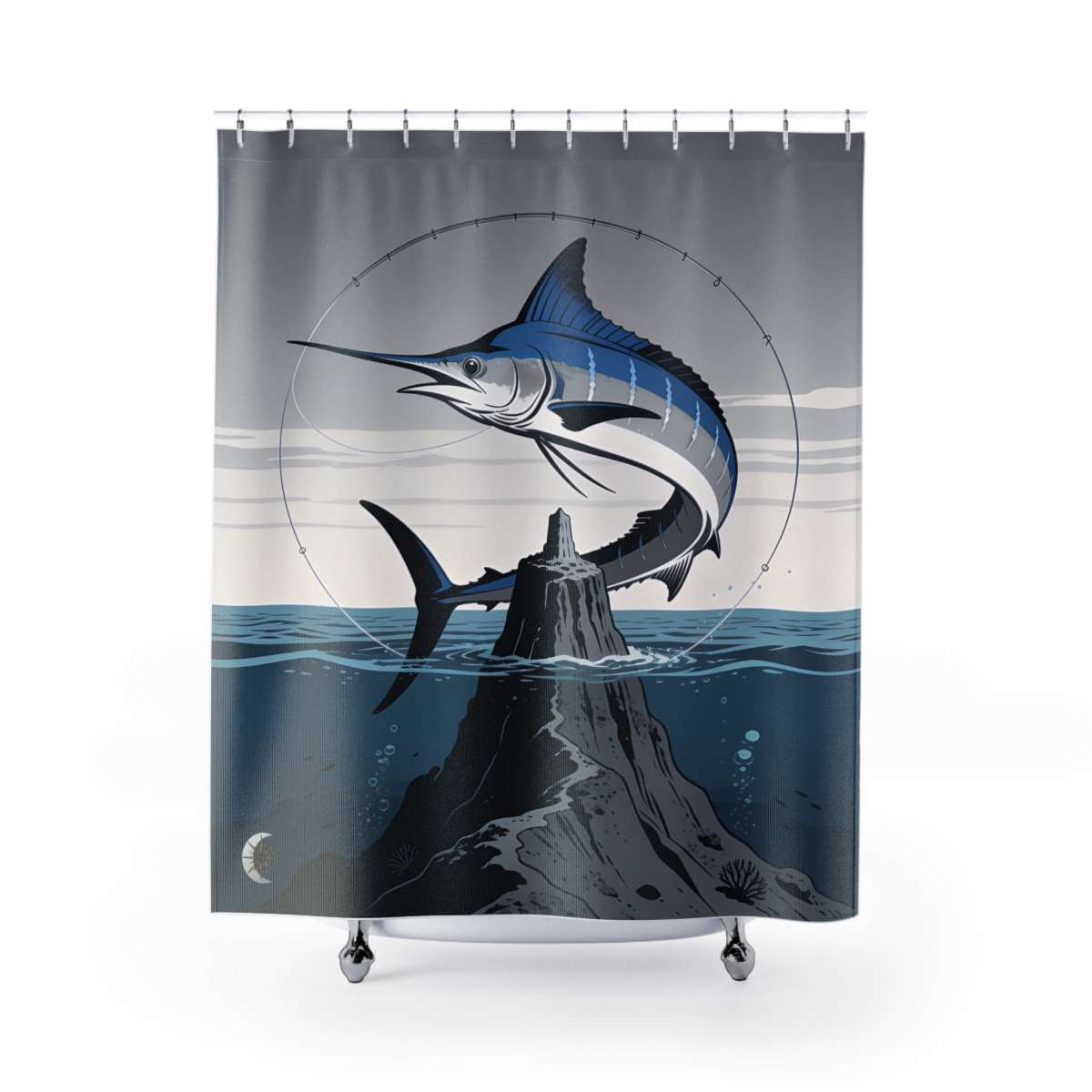 Original Art 688 Shower Curtain