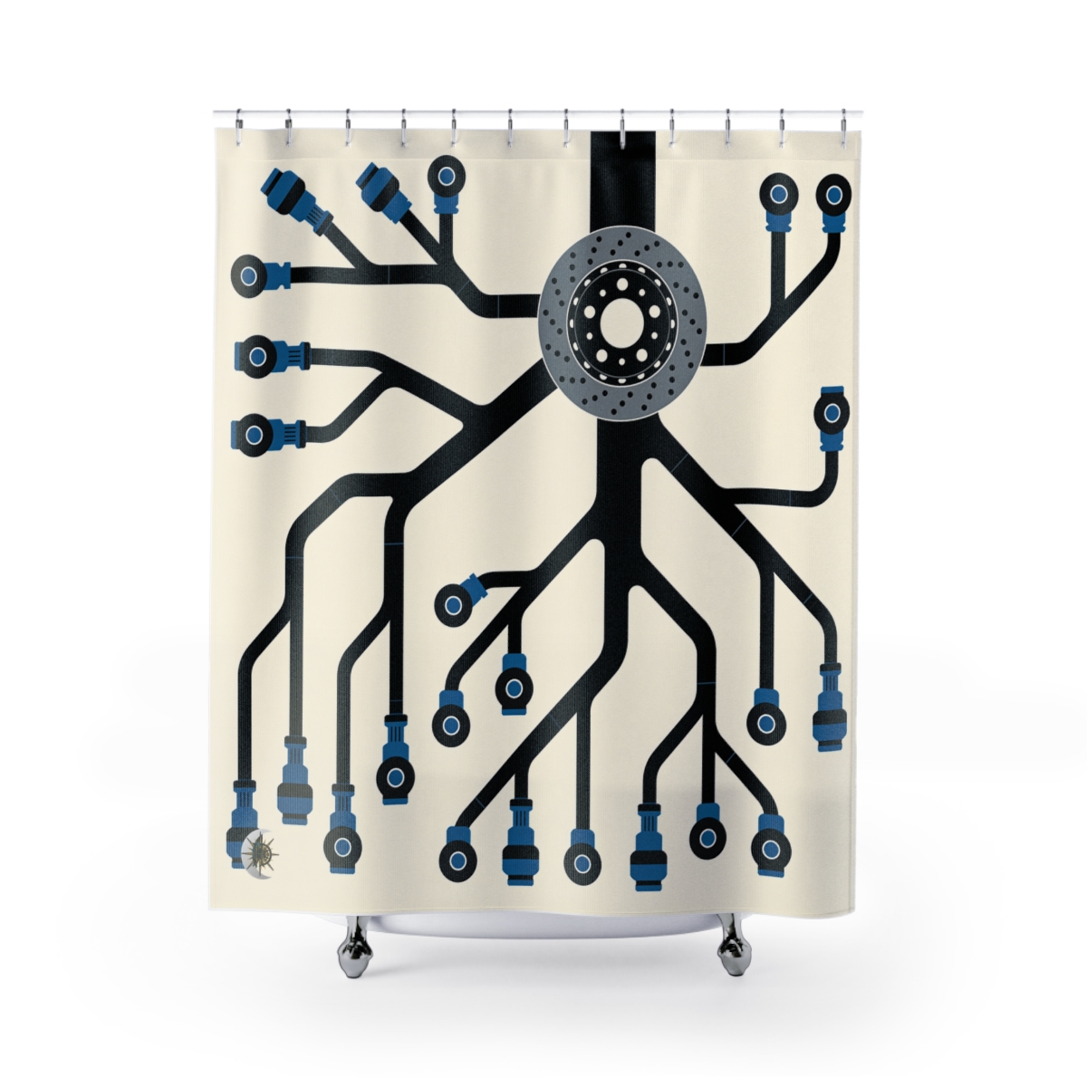 Original Art 698 Shower Curtain