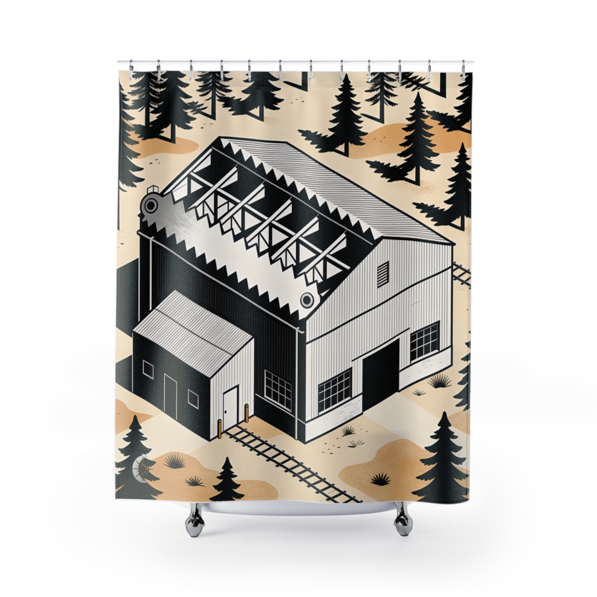 Original Art 700 Shower Curtain