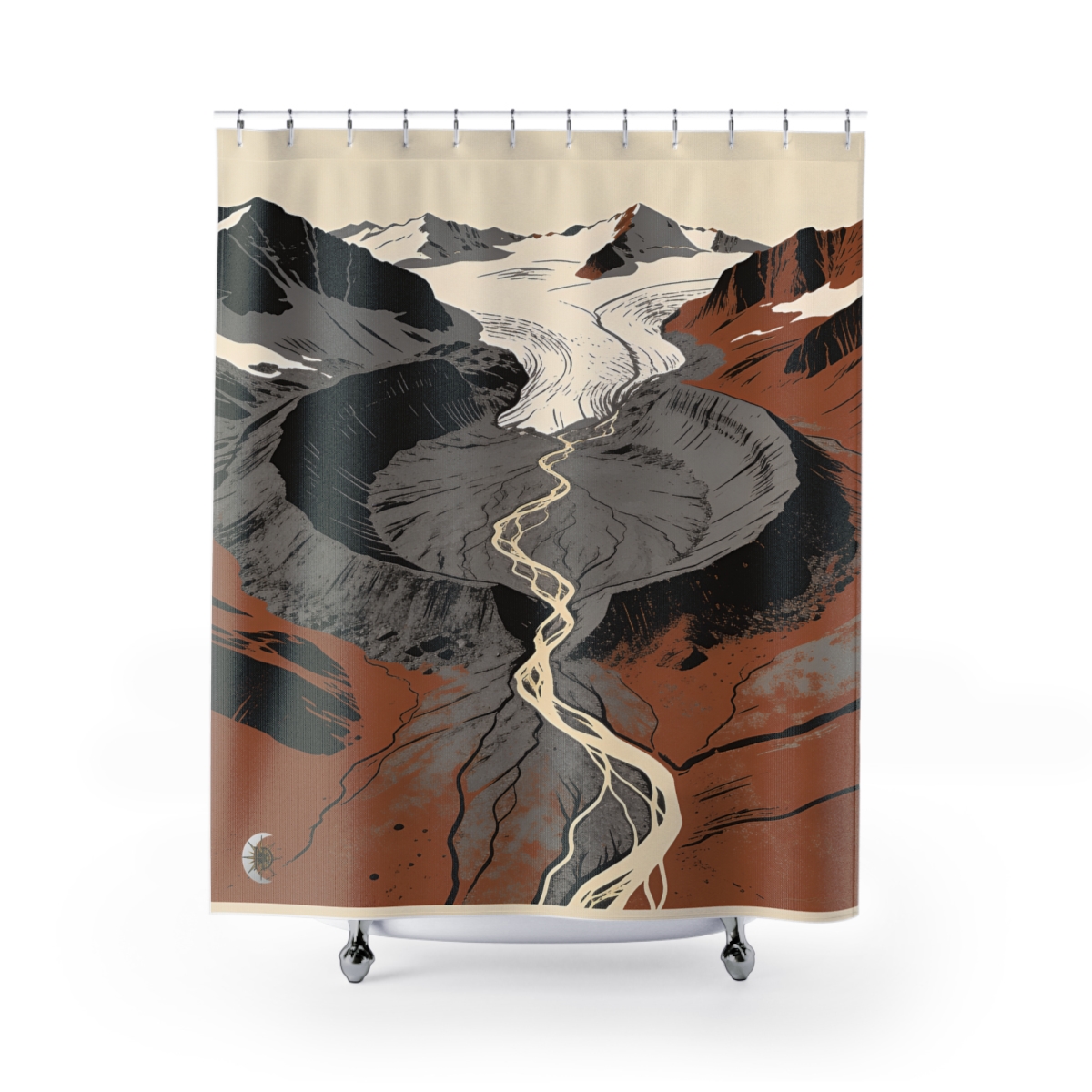 Original Art 711 Shower Curtain