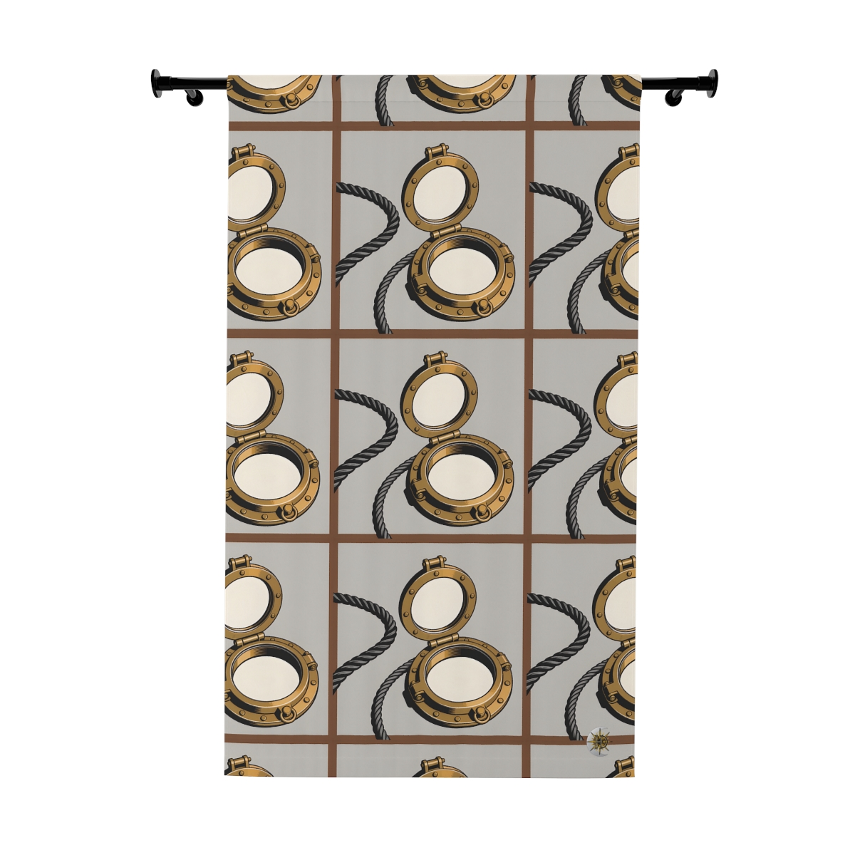 Original Art 1627 Blackout Window Curtain Panel