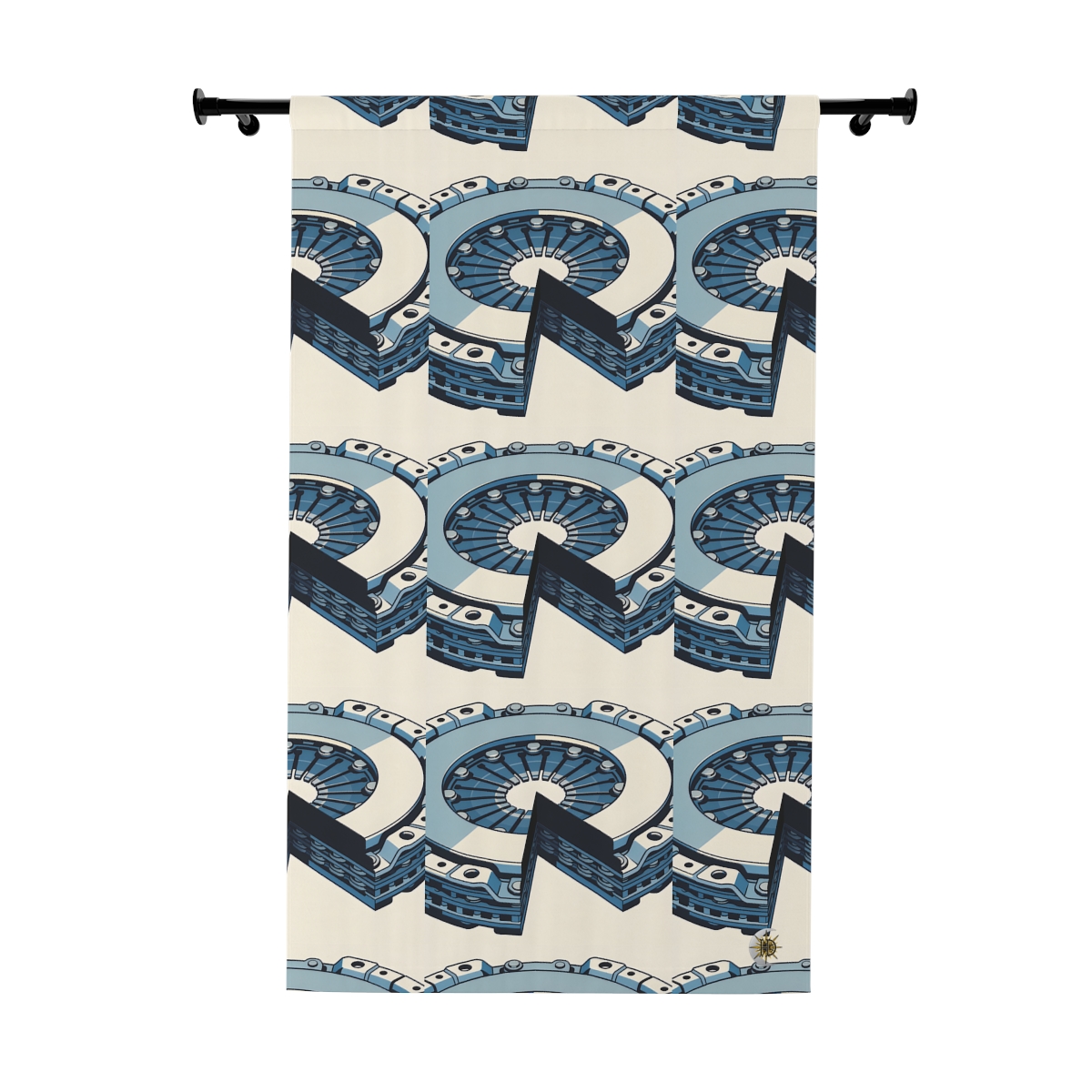 Original Art 1628 Blackout Window Curtain Panel