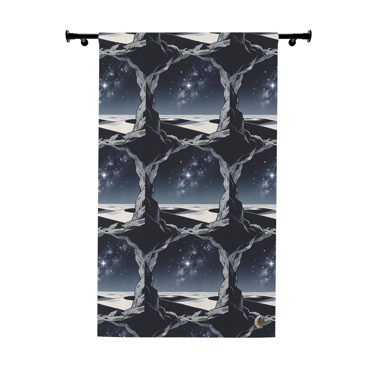 Original Art 1630 Blackout Window Curtain Panel