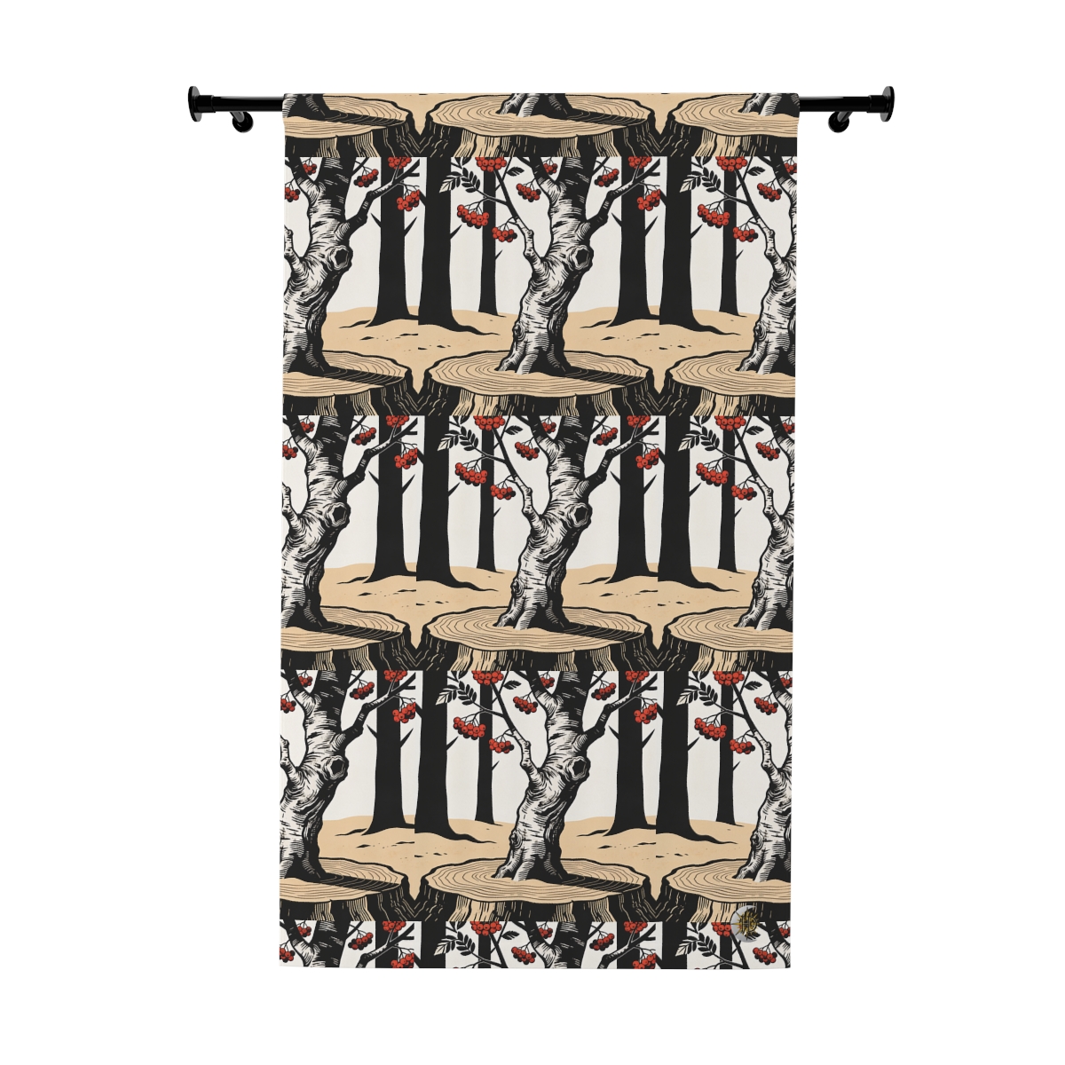 Original Art 1631 Blackout Window Curtain Panel