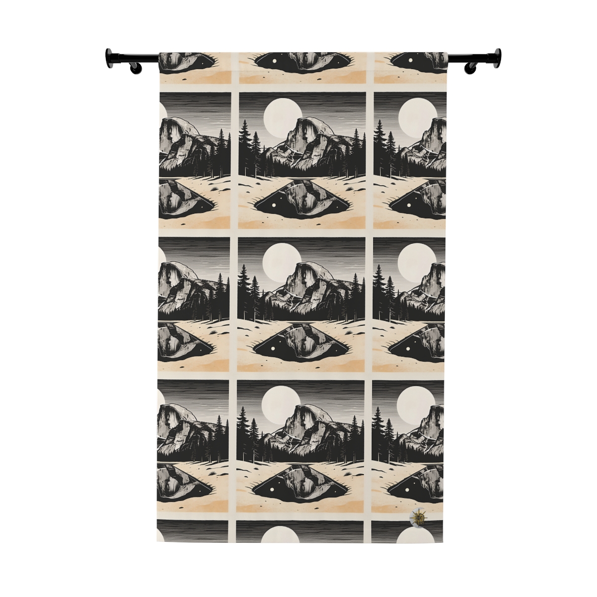 Original Art 1642 Blackout Window Curtain Panel