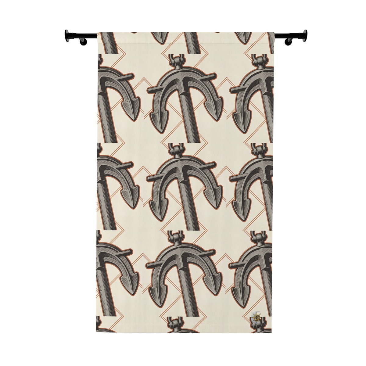 Original Art 1643 Blackout Window Curtain Panel