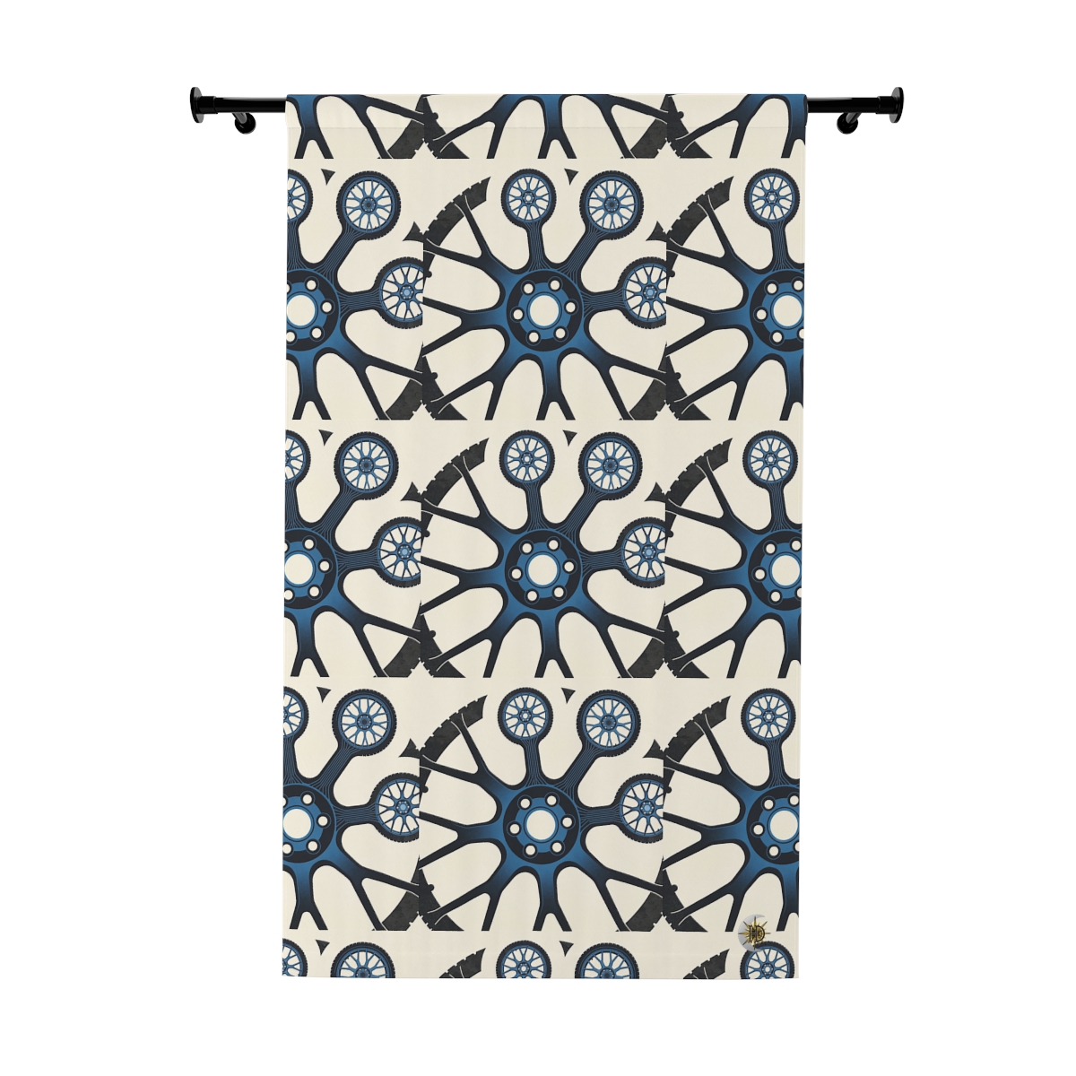 Original Art 1645 Blackout Window Curtain Panel