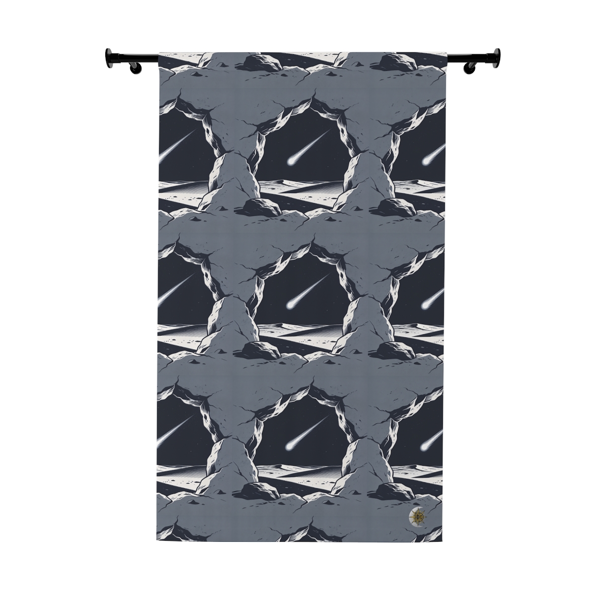 Original Art 1664 Blackout Window Curtain Panel