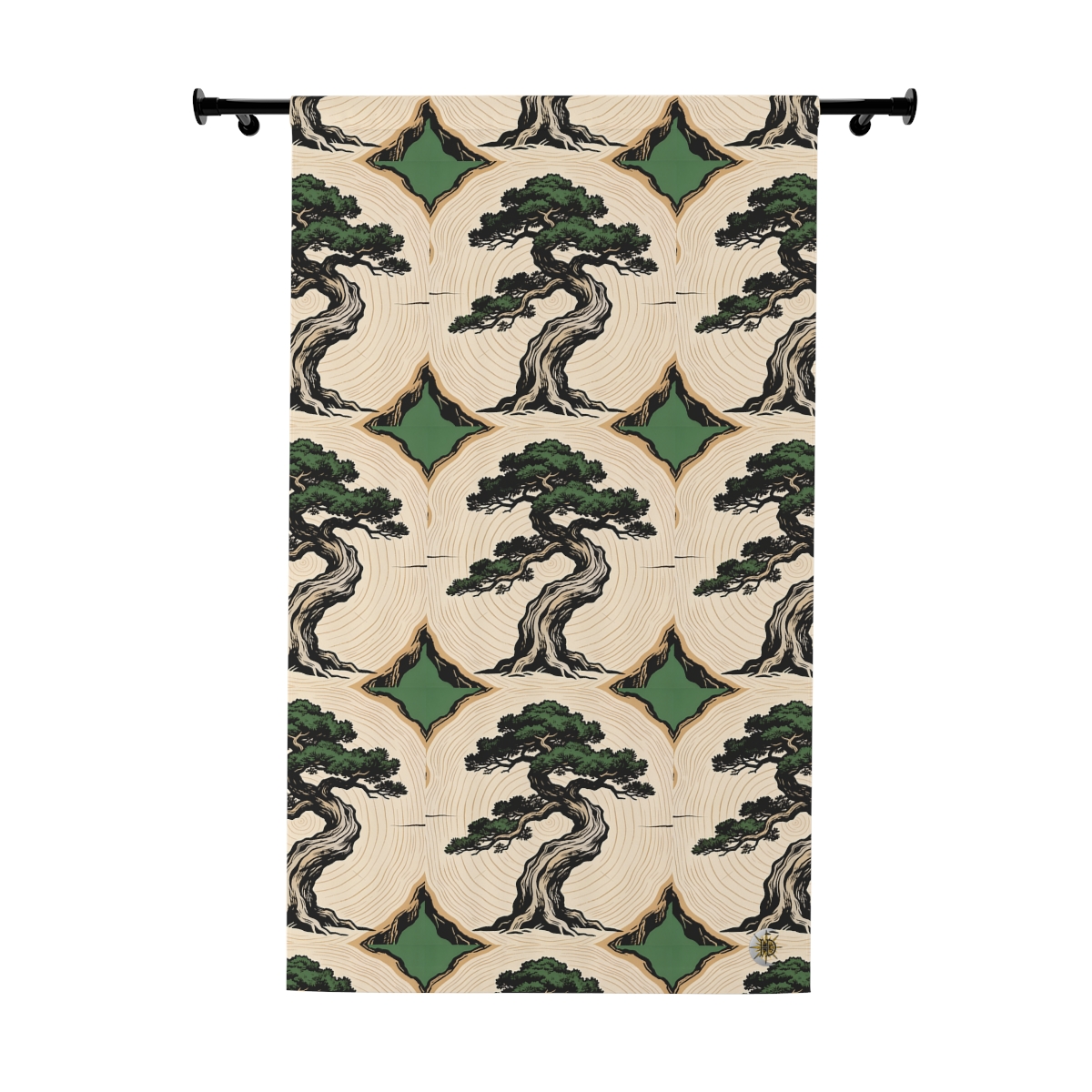 Original Art 1665 Blackout Window Curtain Panel