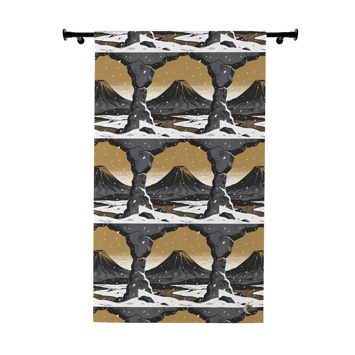 Original Art 1677 Blackout Window Curtain Panel