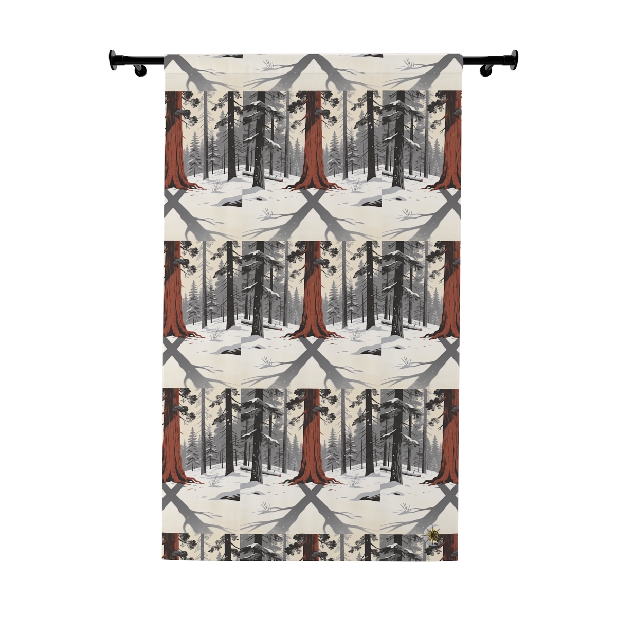 Original Art 1681 Blackout Window Curtain Panel