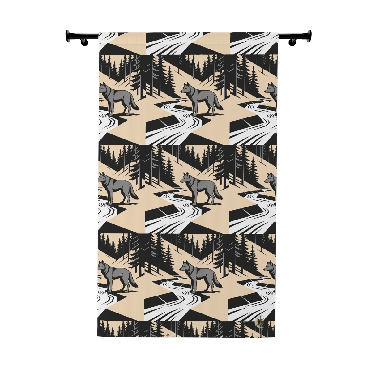 Original Art 1688 Blackout Window Curtain Panel