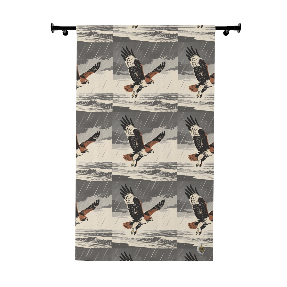 Original Art 1689 Blackout Window Curtain Panel