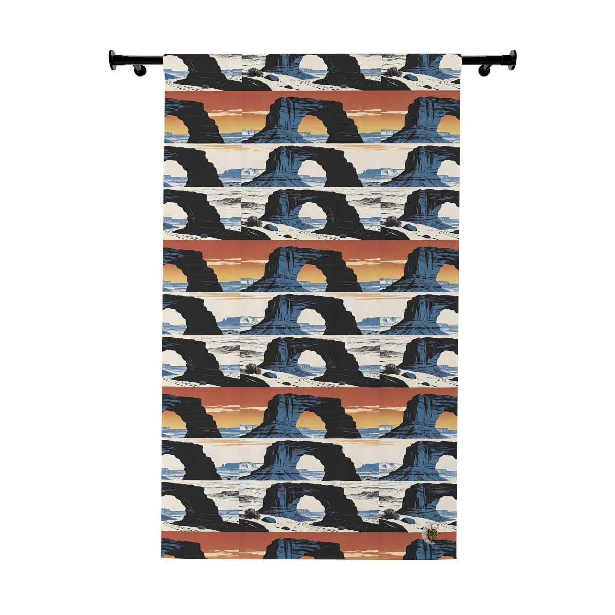 Original Art 1691 Blackout Window Curtain Panel