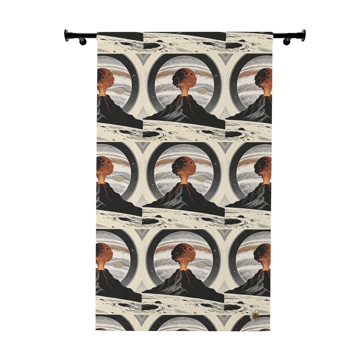Original Art 1694 Blackout Window Curtain Panel