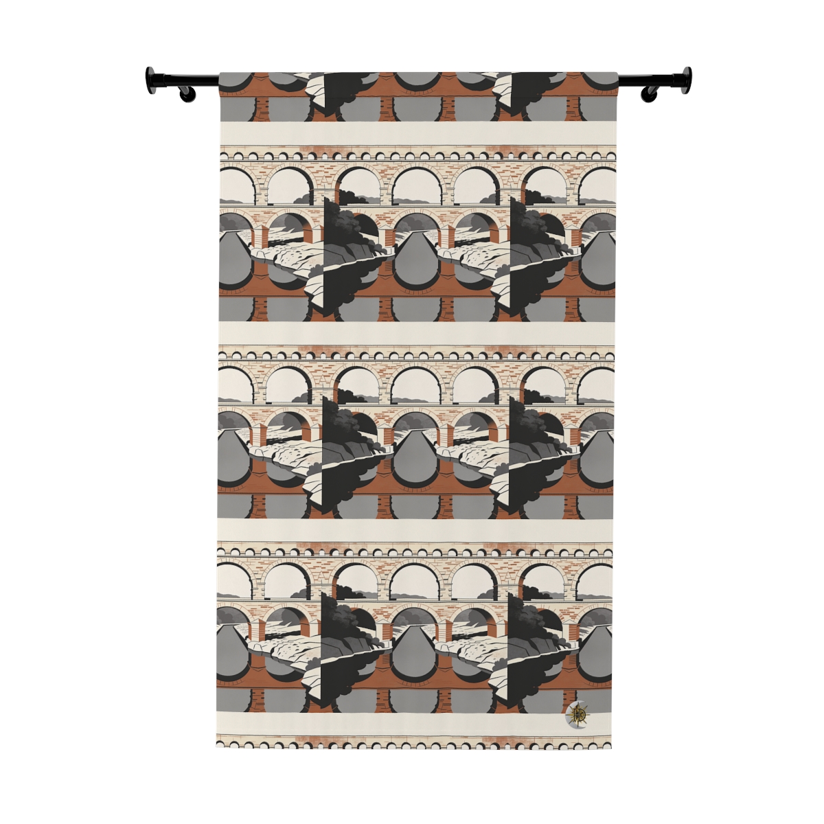 Original Art 1701 Blackout Window Curtain Panel