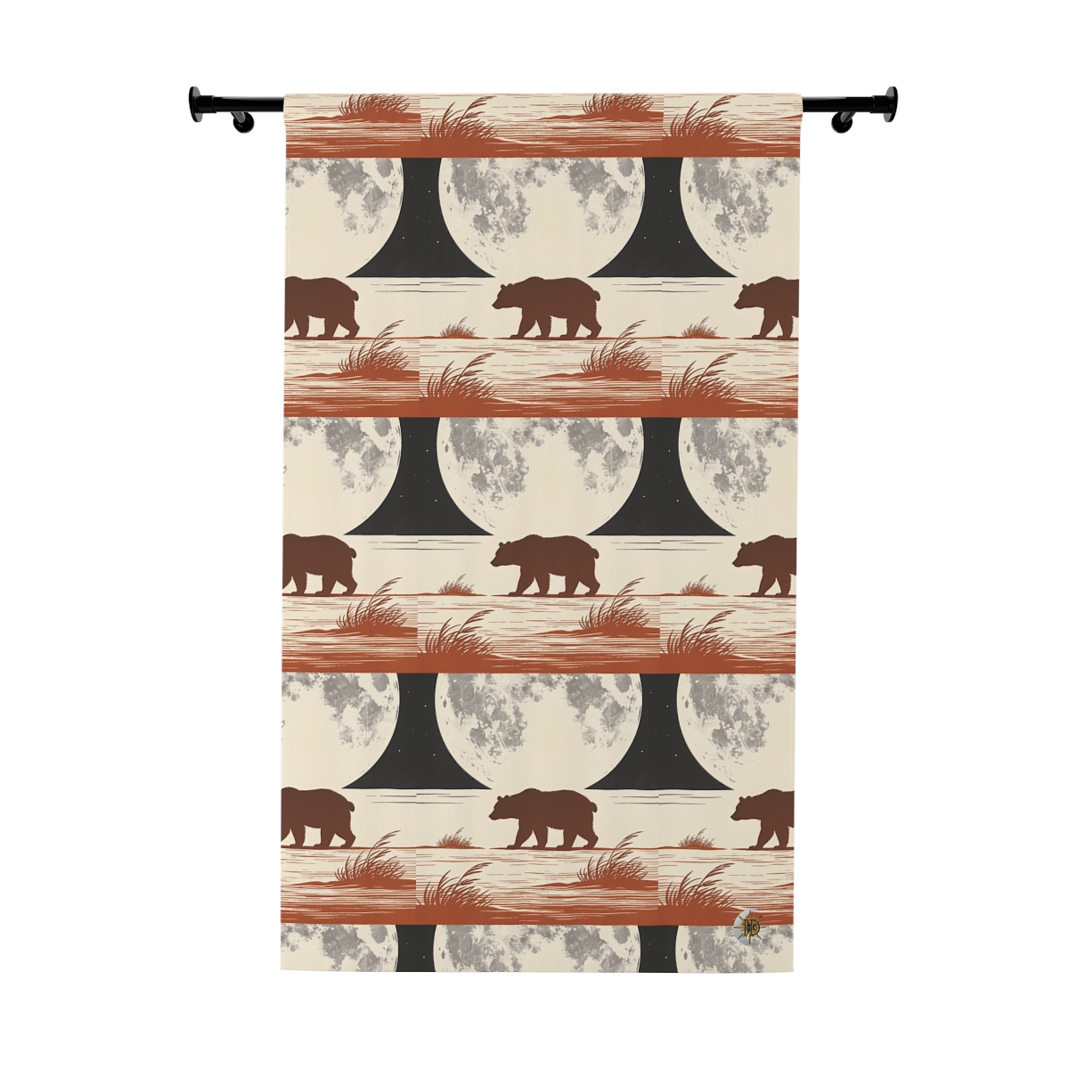 Original Art 1703 Blackout Window Curtain Panel