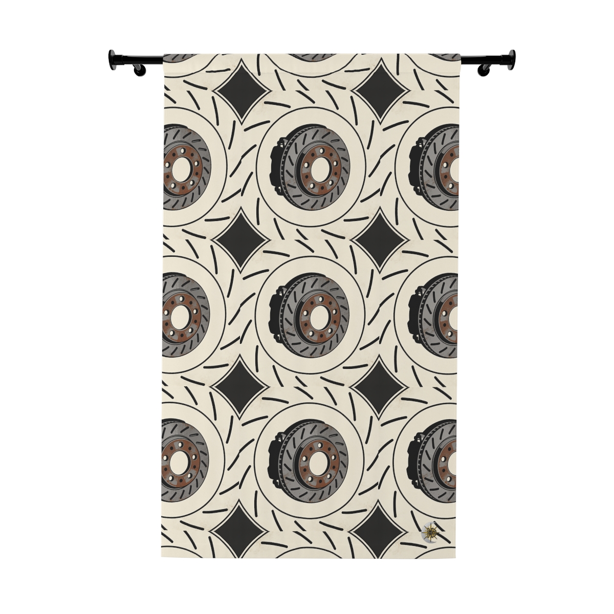 Original Art 1712 Blackout Window Curtain Panel