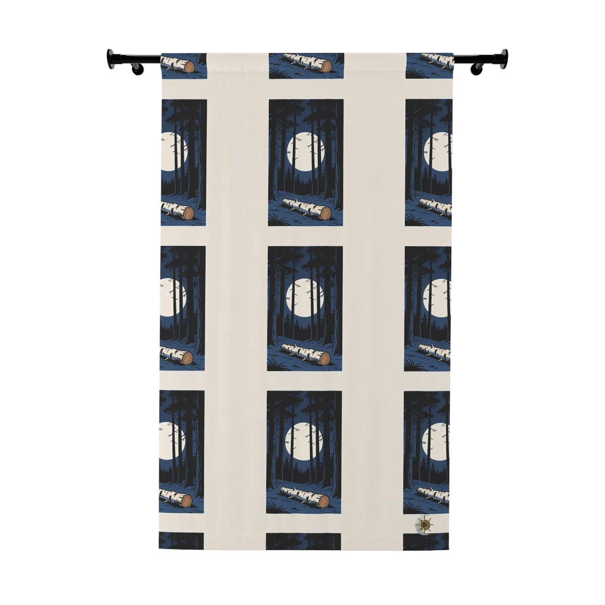 Original Art 1714 Blackout Window Curtain Panel