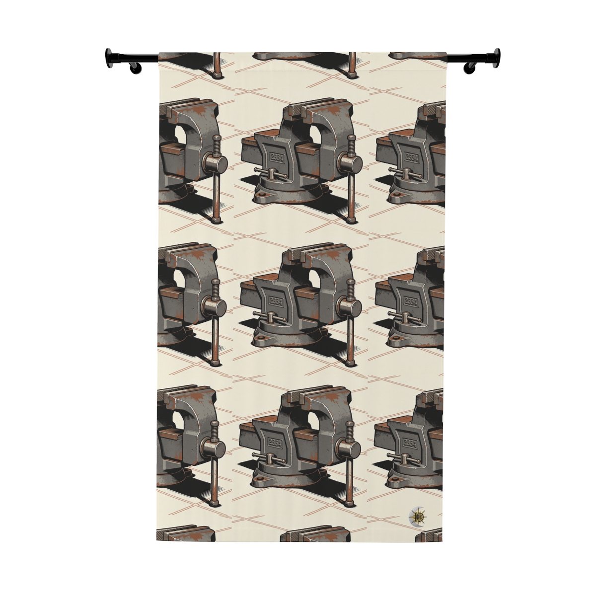 Original Art 1725 Blackout Window Curtain Panel