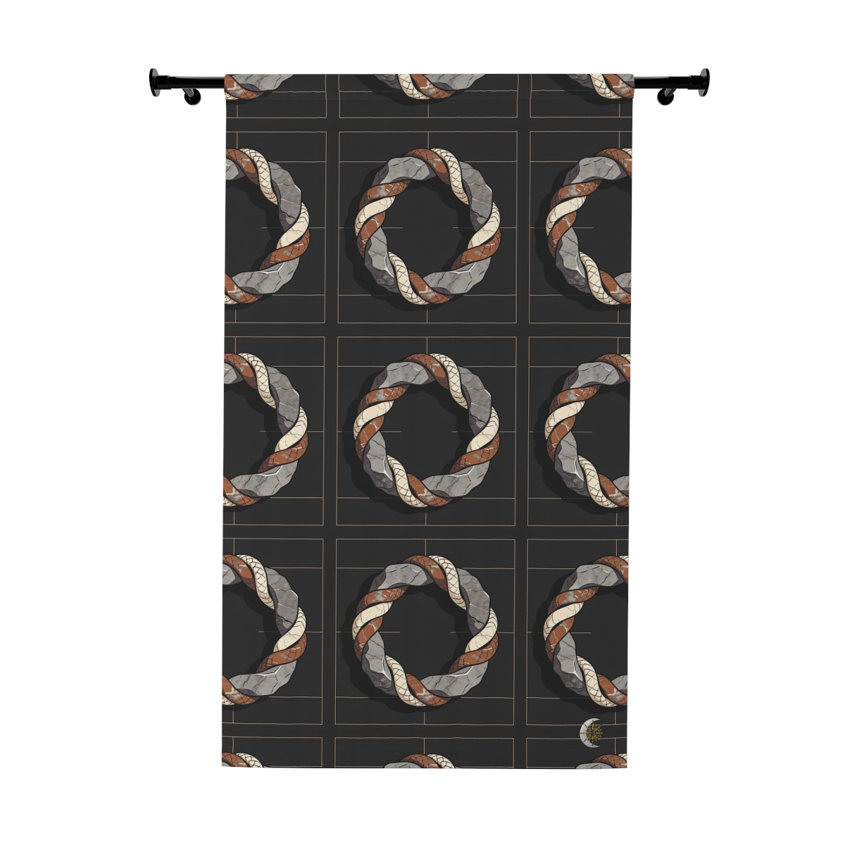 Original Art 1730 Blackout Window Curtain Panel