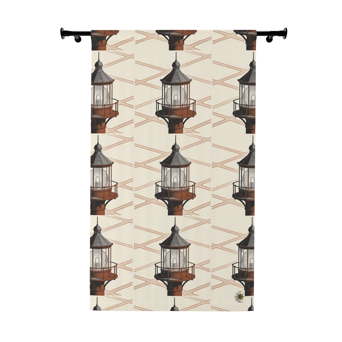 Original Art 1739 Blackout Window Curtain Panel