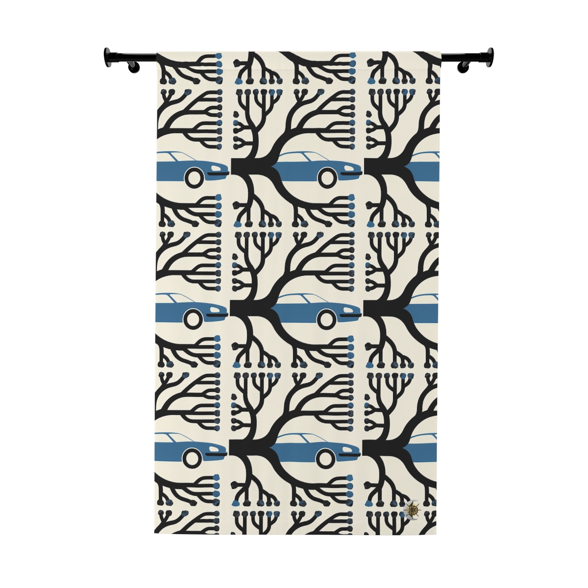 Original Art 1741 Blackout Window Curtain Panel