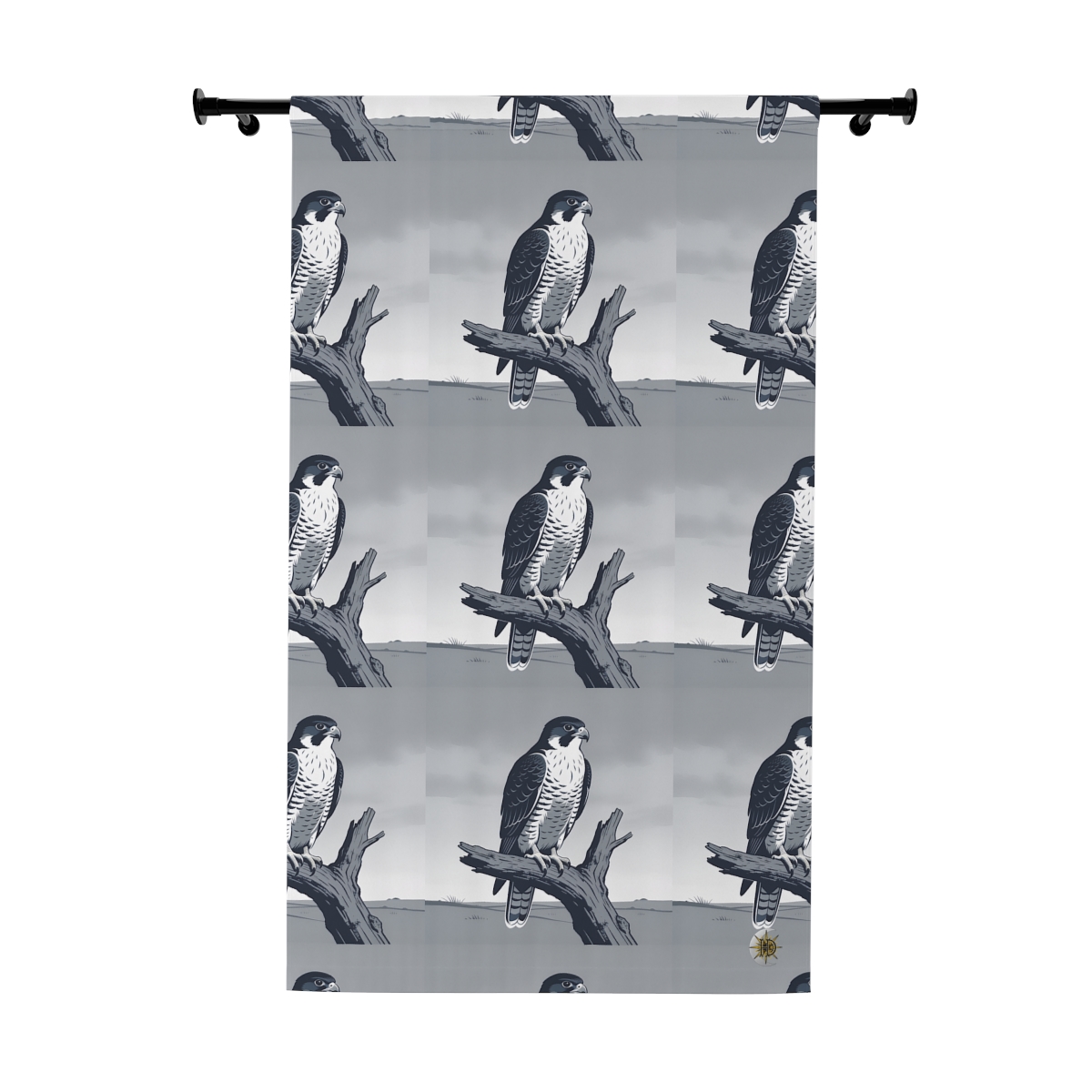 Original Art 1752 Blackout Window Curtain Panel