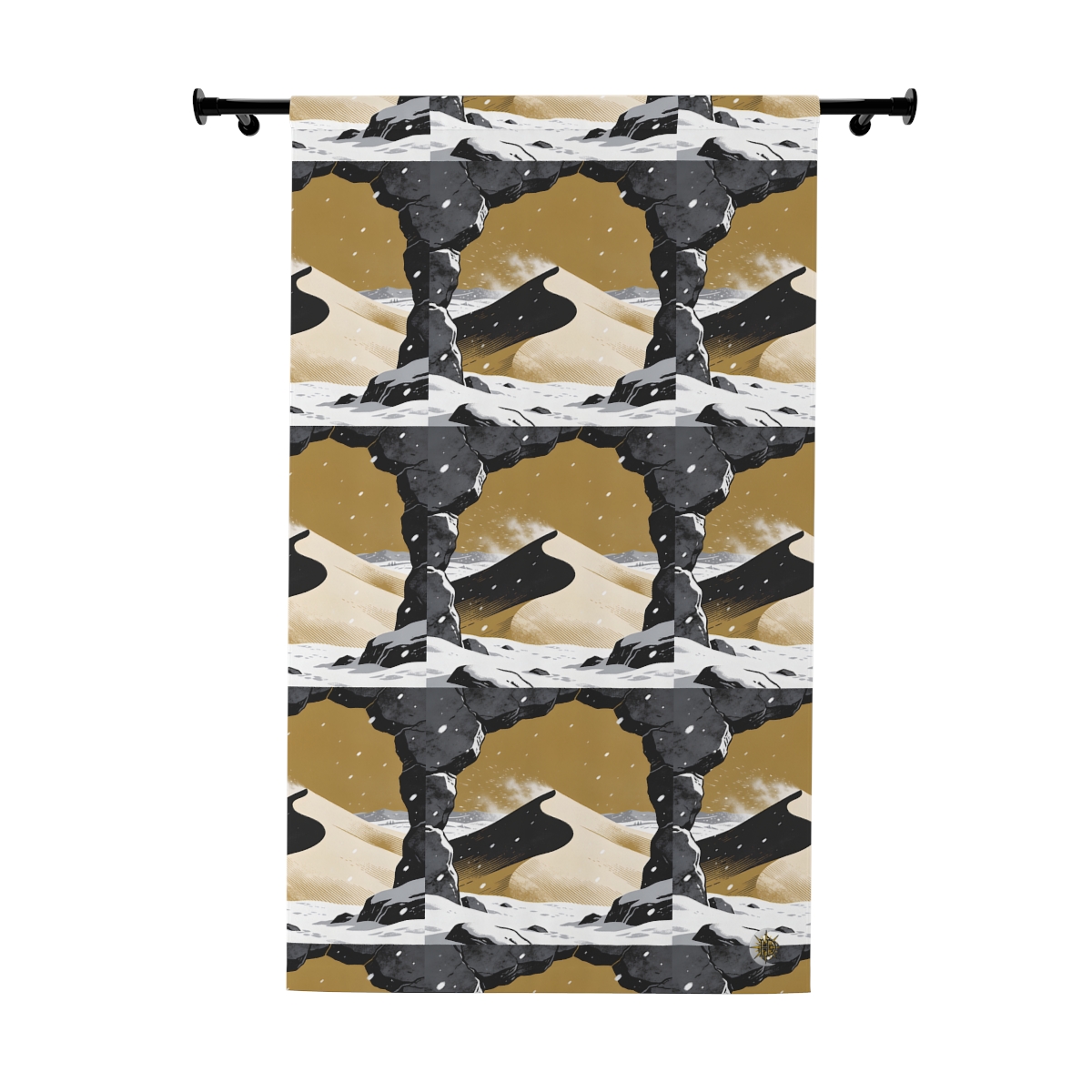 Original Art 1777 Blackout Window Curtain Panel