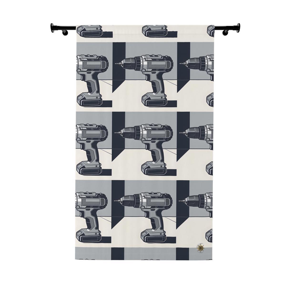 Original Art 1456 Blackout Window Curtain Panel