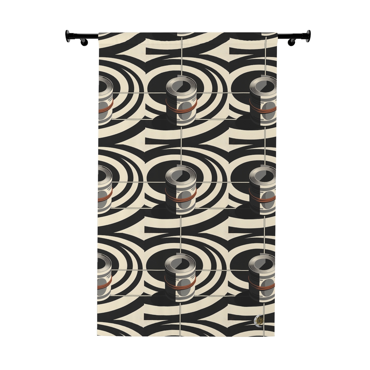 Original Art 1479 Blackout Window Curtain Panel
