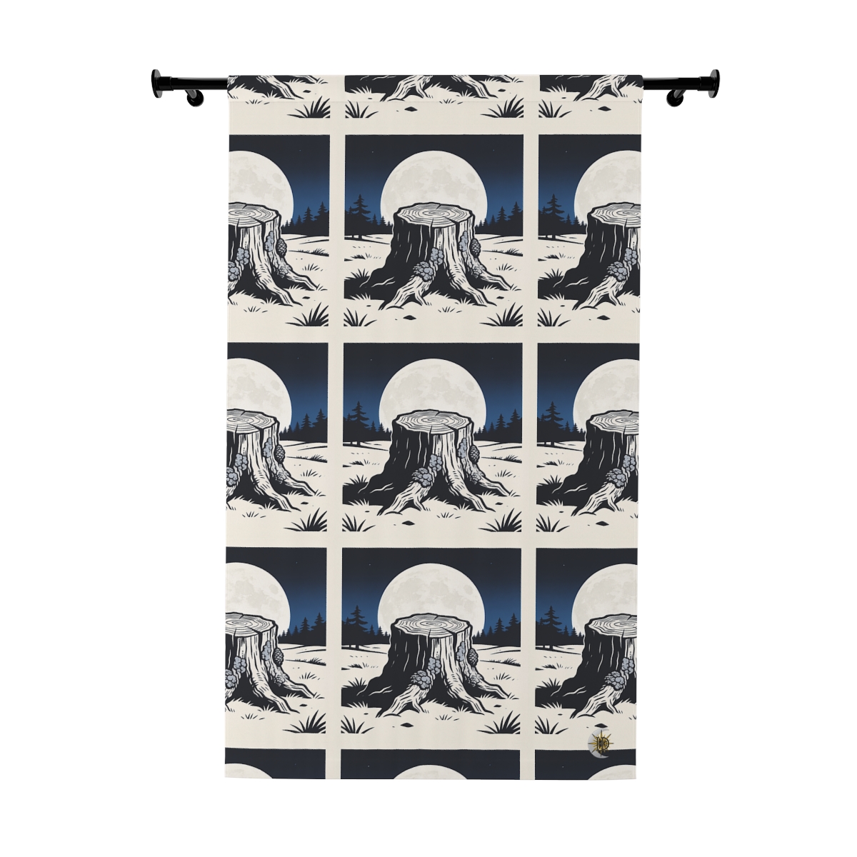Original Art 1481 Blackout Window Curtain Panel