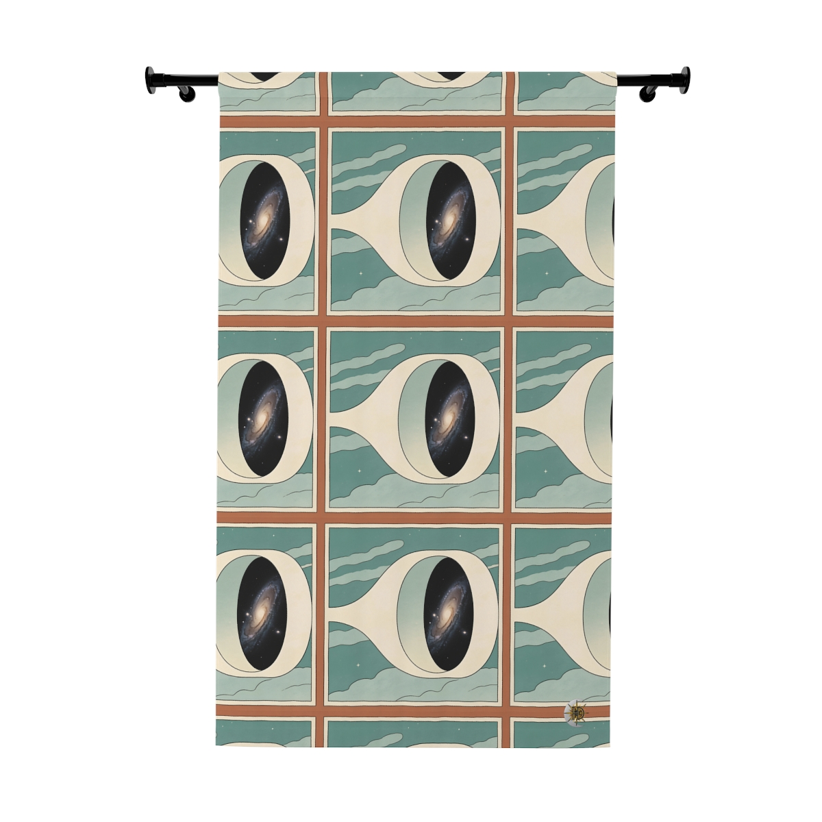 Original Art 1485 Blackout Window Curtain Panel