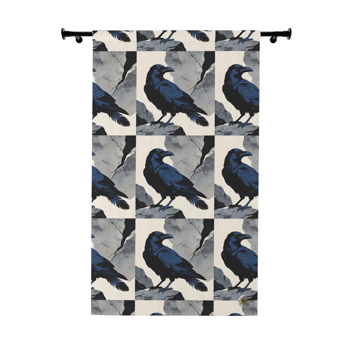 Original Art 1491 Blackout Window Curtain Panel