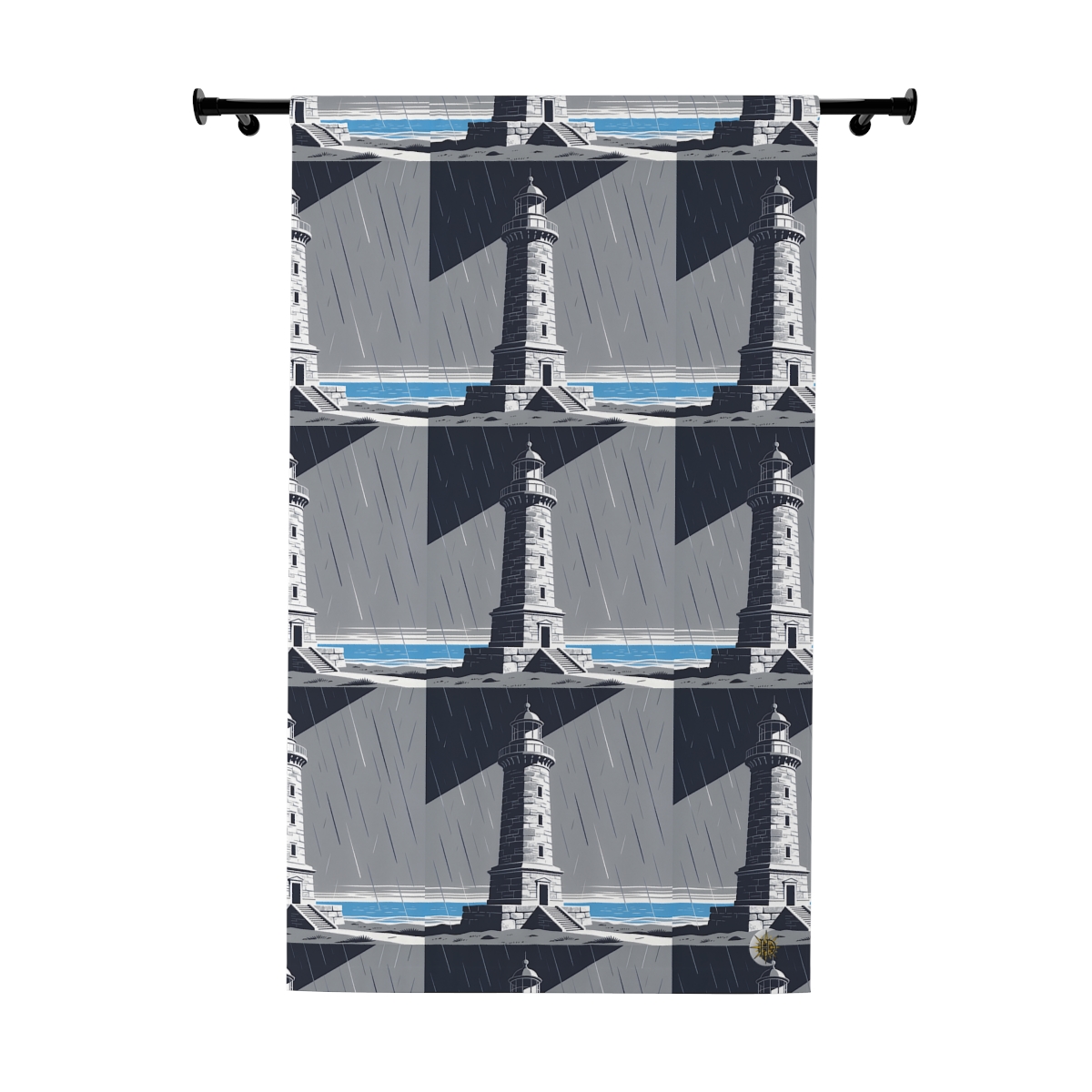 Original Art 1492 Blackout Window Curtain Panel
